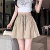 Sports Shorts Women's Summer Thin High Waist Large Size Casual Wide Leg Pants Loose Drawstring Quick Dry Pants
