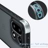 Matte transluzente Hülle für OnePlus 15 Airbags Stoßfester Bumper Schale TPU PC Handyhülle mit Kameraschutz für OnePlus 15
