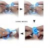 30 PCS Reusable Silicone Cable Management Straps 4.7" Lock Style Cord Organizers, Useful in Home,Office,Kitchen,School, Multiple Colors