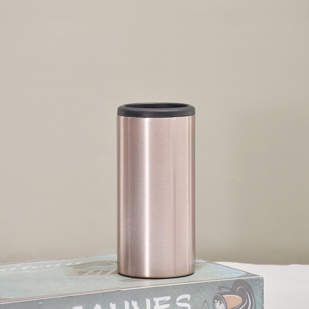 

12 унций Кружка без крышки с двойными стенками 304 Нержавеющая сталь Вакуумная кружка Холодное хранение 12Oz розового золота