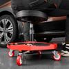Rolling Mechanic Stool Adjustable Garage Seat 300 lbs Load with Wheels