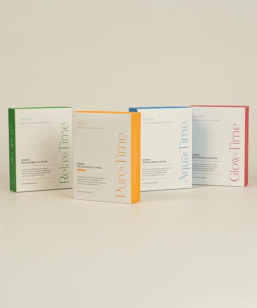 AM Tree High-Moisture Essence Balance Sheet Mask (10 Sheets, 4 Types)