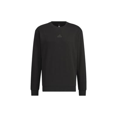 Urban Outdoor Sweatshirt With Solid Color Logo Men Tops Black IP4960