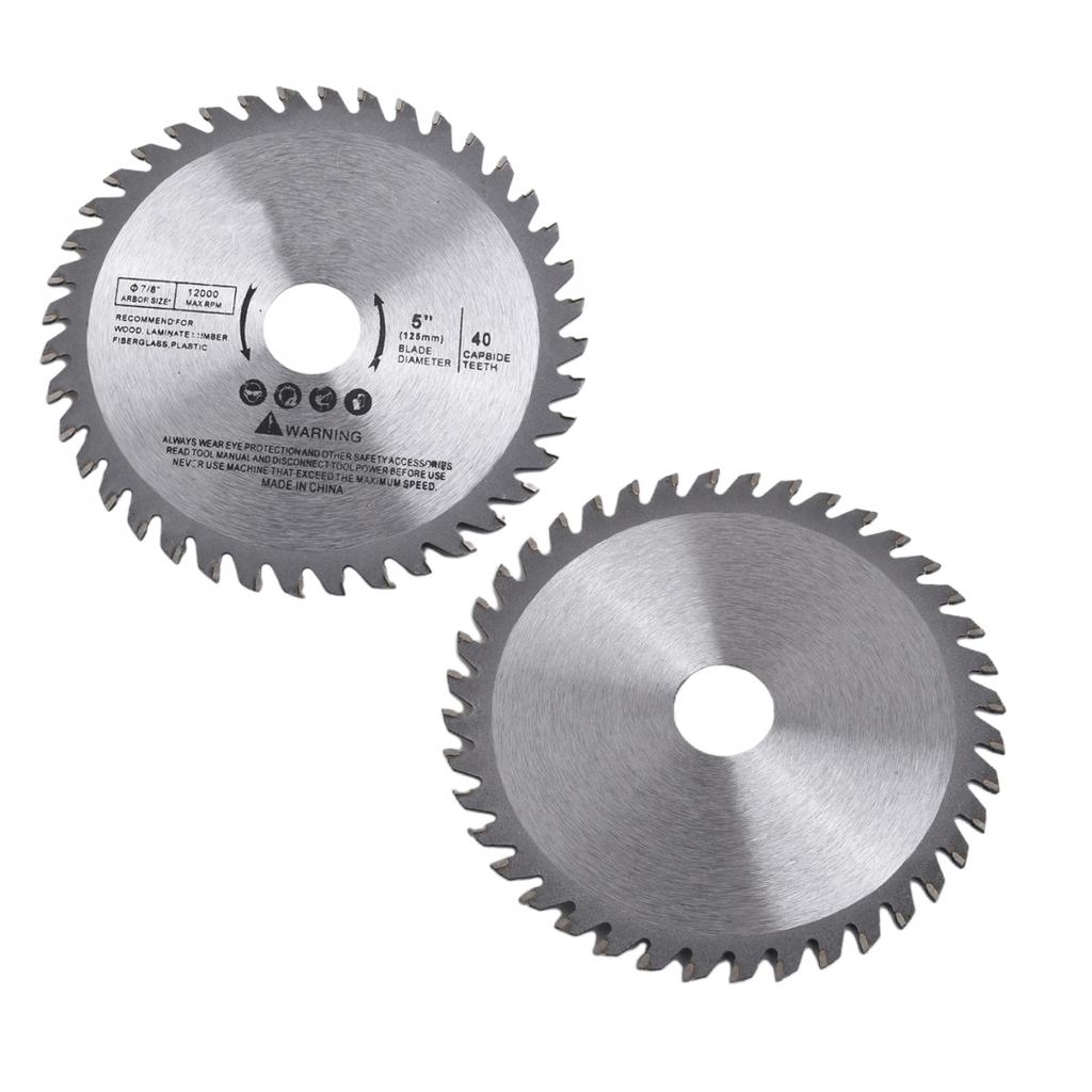 Heavy Duty 5 Inch For Wood Cutting Disc with 40 Teeth 1 Bore Material