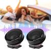 2pcs 150W Dome Tweeter Kit Stereo Music High Sensitivity Speakers for Car Audio SystemBlack