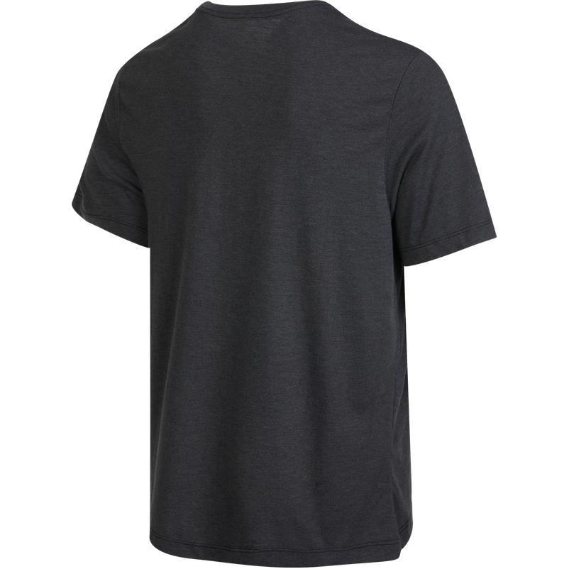 Nike Yoga Dri-FIT Solid Color Quick-Dry Sports Short Sleeve T-Shirt Men Tops Black DJ9651-010