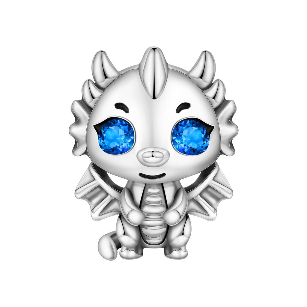 Kupfer Blauer Hut Pinguin Tier Perlen Original Anhänger Armband Charm Schmuck Party DIY Trendige Geschenke