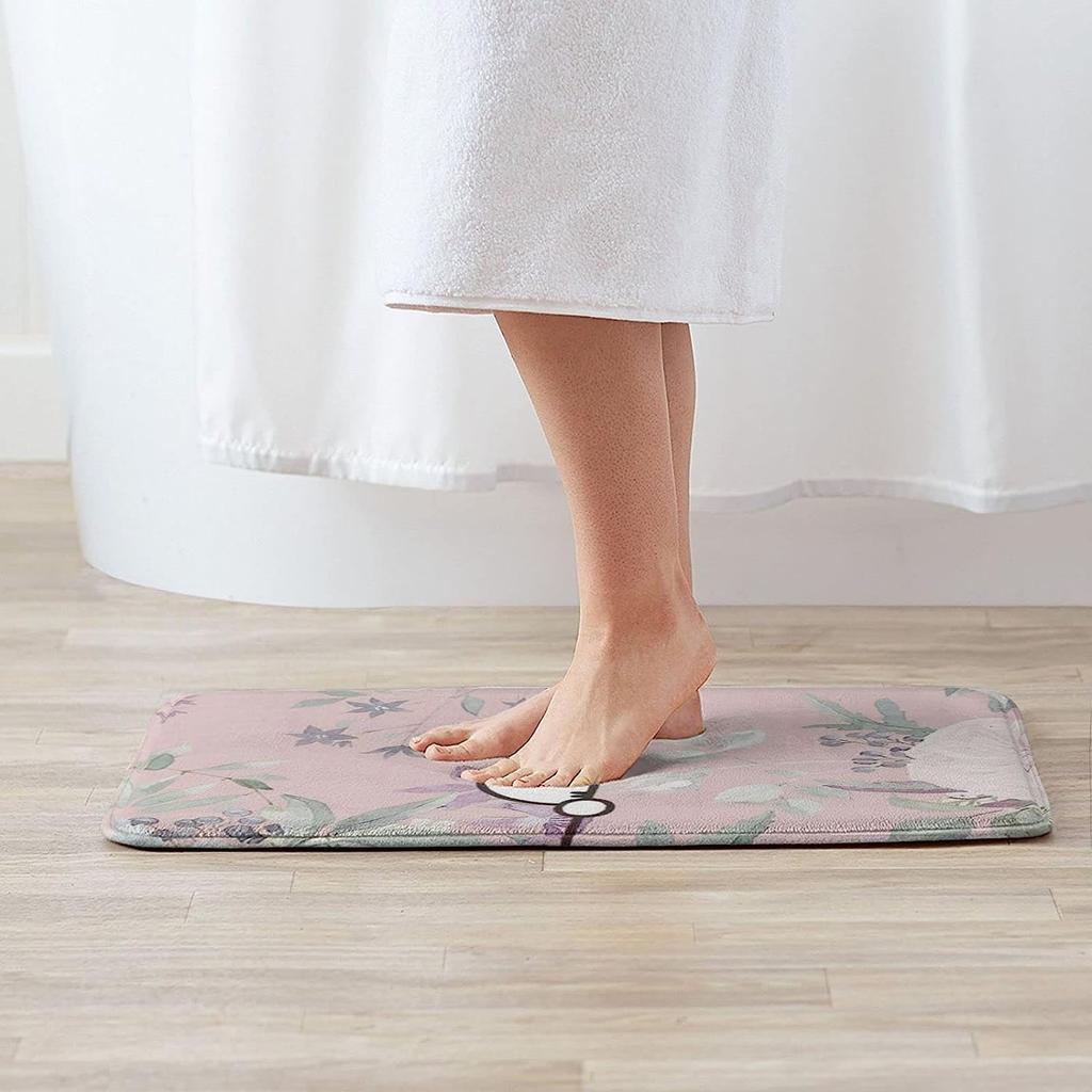 Miffy entrance mat, stylish, non-slip, washable, quick-drying, absorbent, and fully washable, perfect for indoor and outdoor use. Fluffy bath mat, doo