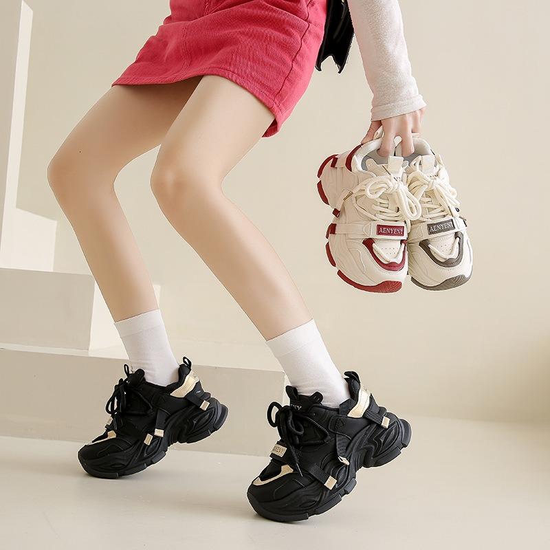 Spring New Breathable Dad Shoes Female Student Casual Women's Platform Running Women's Shoes 9