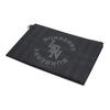 Burberry London Check Logo Pattern Fabric Clutch Bag Men Clutch Bag Dark-Charcoal 8022559