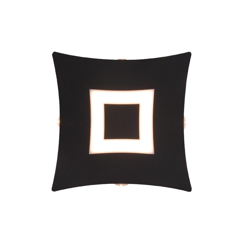 

Настенный светильник светодиодный 12 Вт вверх вниз настенный бра ночник спальня внутреннее наружное освещение для домашнего декора комнаты водонепроницаемый уличный светильник 12W&Cold White чёрный