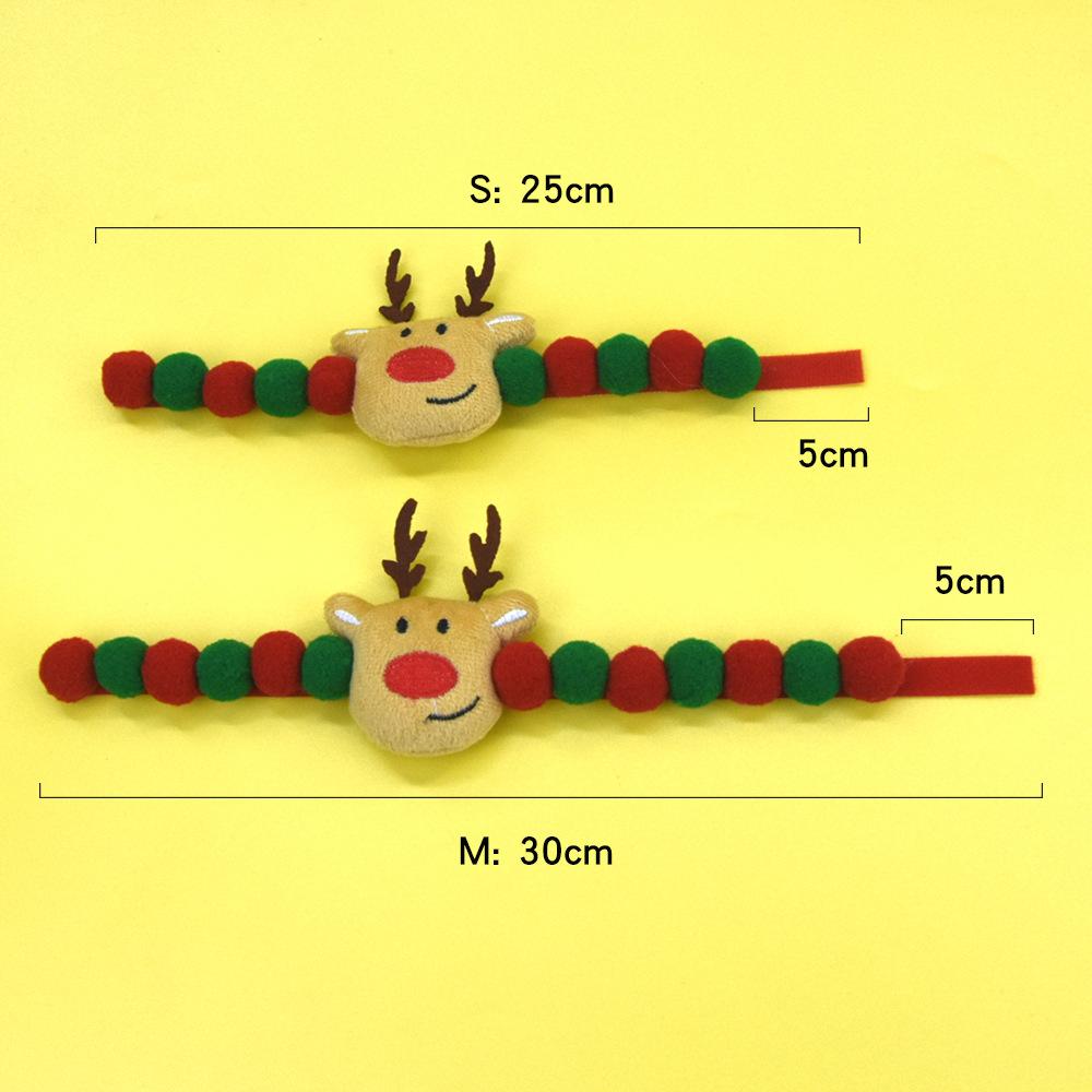 Reindeer Antler Headband for Pets Adjustable Christmas Costume Hat Cat Kitten Festive Photo Prop Animal Party Decoration