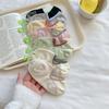 Mekki Sommer Bootssocken Koreanische Bonbonfarbe Kontrastierende Leichte Mundsocken Dünne Atmungsaktive Rutschfeste Silikon Unsichtbare Socken