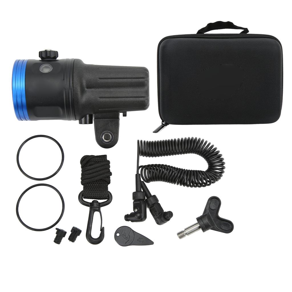 SFL01 5000lm LED Flashlight Diving Torch IPX8 Wateproof 100M330ft Professional Video Light