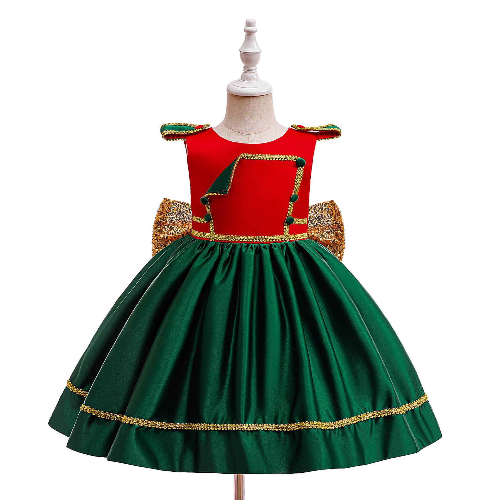

Santa Claus Christmas Costume for Parties and Performances 130cm/6Y