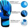 1 Pair Non-Slip Soccer Goalie Gloves Protective Fingers Kids Football Goalie Gloves  Soccer