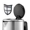 Bouilloire électrique wmf lono - 1,6l inox - puissance 2400w - filtre anti-calcaire amovible