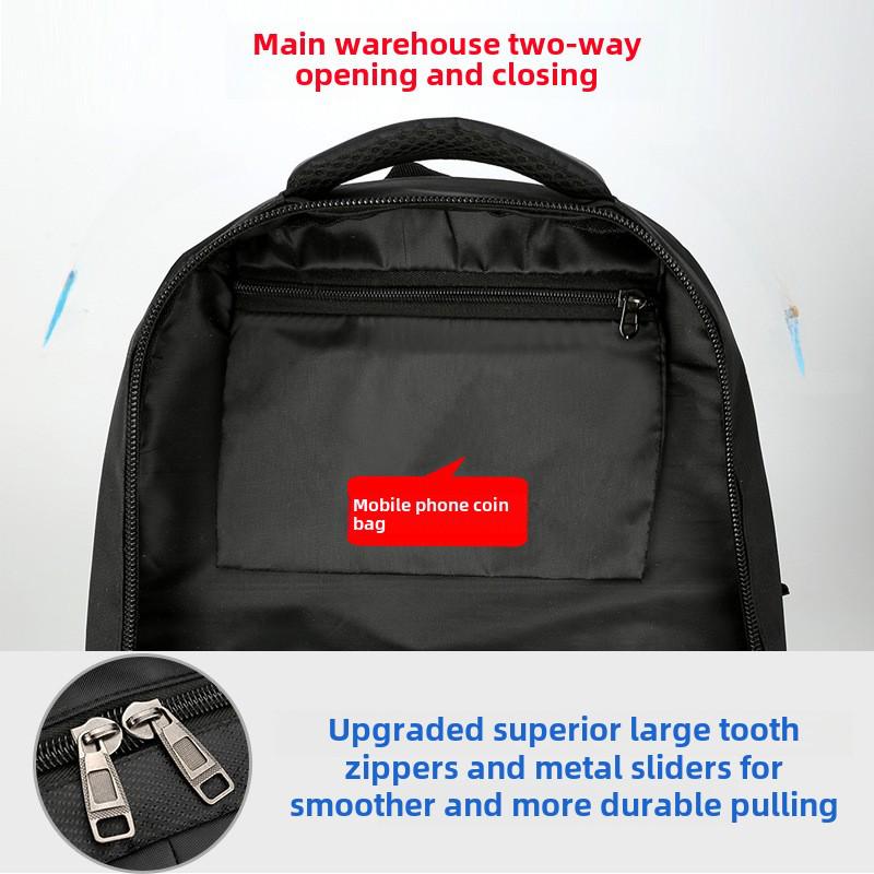 Men's Large Capacity Cross-Border Travel Backpack for Outdoor, Casual, School, Business Trips