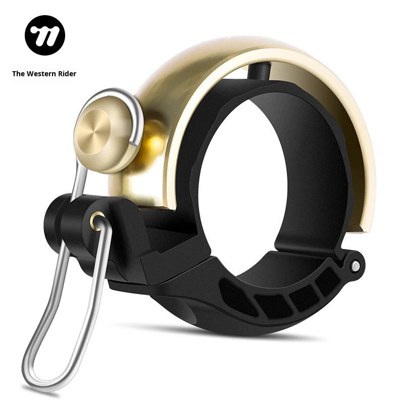 WEST BIKING Copper Mountain Bike Bell-Loud Retro Design Folding YP0706049 Model 6.5cm