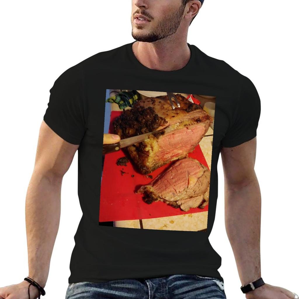 Prime Rib Tshirt Anime T Shirts Oversize T Shirts For Unisex Cotton Funny Printed T Shirts For Unisex Tshirt