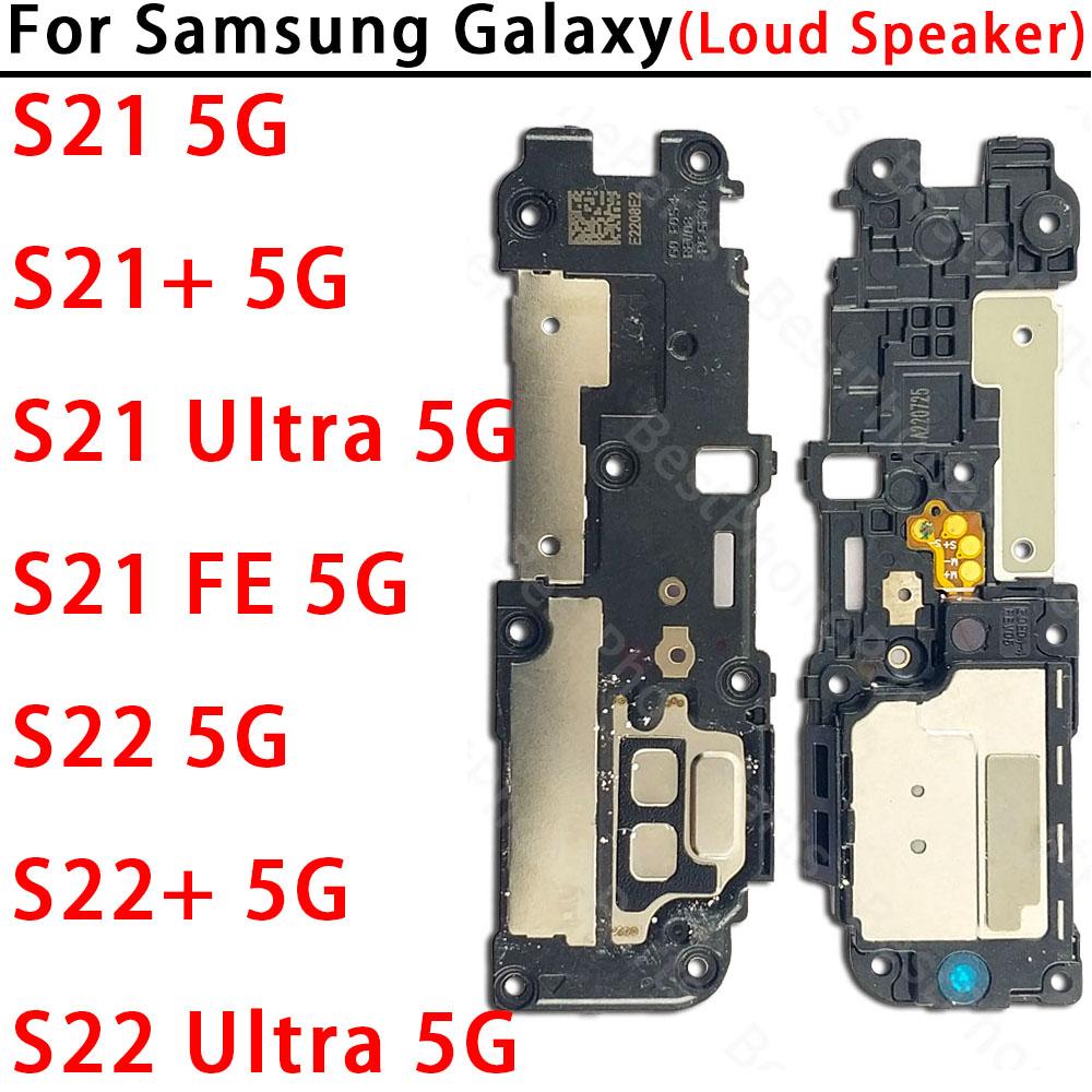 Højttaler til Samsung Galaxy S21 S21FE S21Ultra S21+ S22 S22+ S22Ultra 5G Højttaler Buzzer Ringetone Lydmodul Board