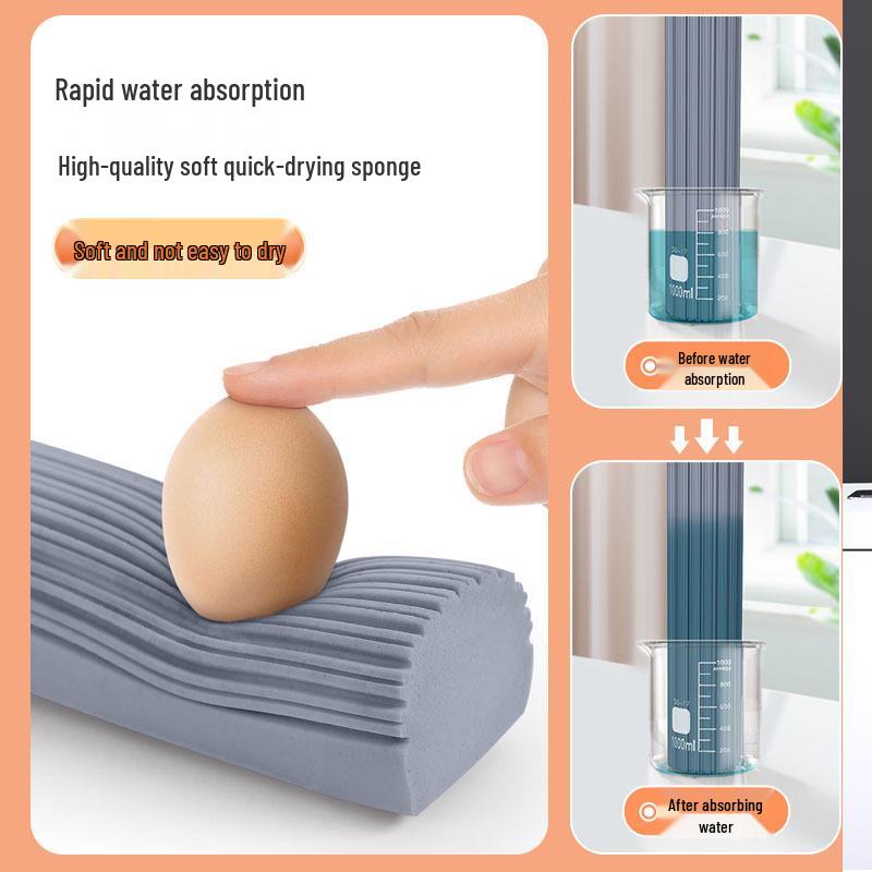 Large PVA Sponge Mop with Easy Squeeze and Water Absorbency