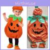 Soft Cotton Blend Pumpkin Suit Set Ideal For Toddler Baby Halloween Parties