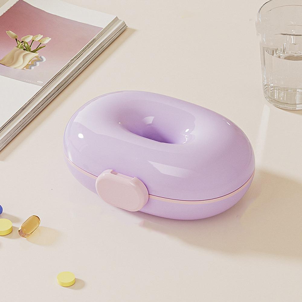 7 Grids Independent Portable Medicine Box Moisture-Proof Seven-Day Pill Storage Box With Compartments Plastic Fish Oils Case