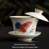 Qiwei Insulated Ru Kiln Ceramic Gaiwan