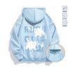 2026 Trendiger "Haze Blue" Katzen-Kapuzenpullover - Für Damen und Herren - Vielseitiger Frühjahrs-/Herbstmantel - Cooles Modeaccessoire