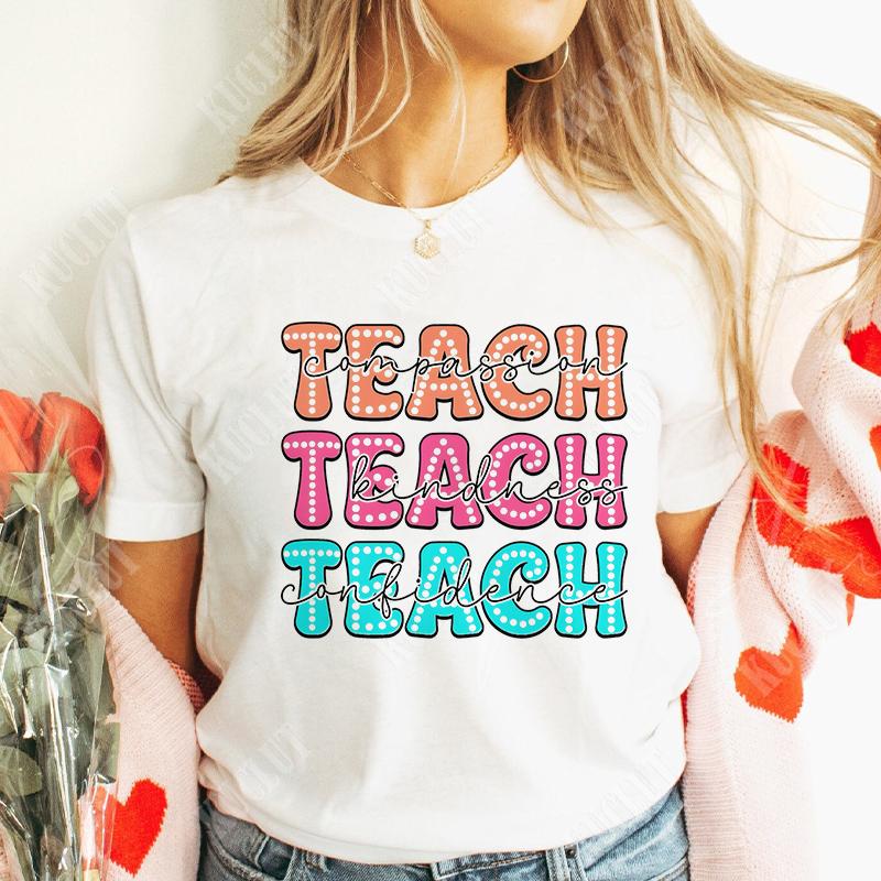 Graphic Tops Teachers Tshirts Clothing Teachers Gifts Teacher Shirts Gift Summer Fashion Tshirts Short Sleeve School