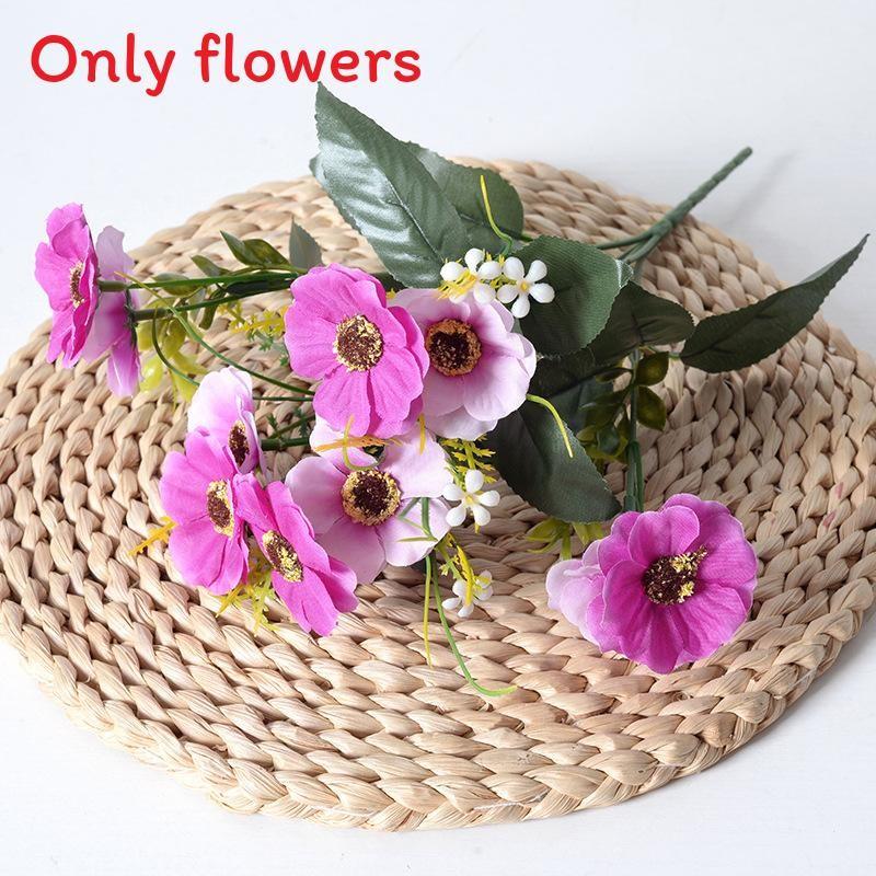 Cherry Artificial Blossoms Wedding Garden Setting Decorative Fake Flower Bouquet