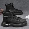 22 New Autumn and Winter High-top Martin Shoes Casual Sports Trendy Shoes Locomotive Leather Shoes Boots