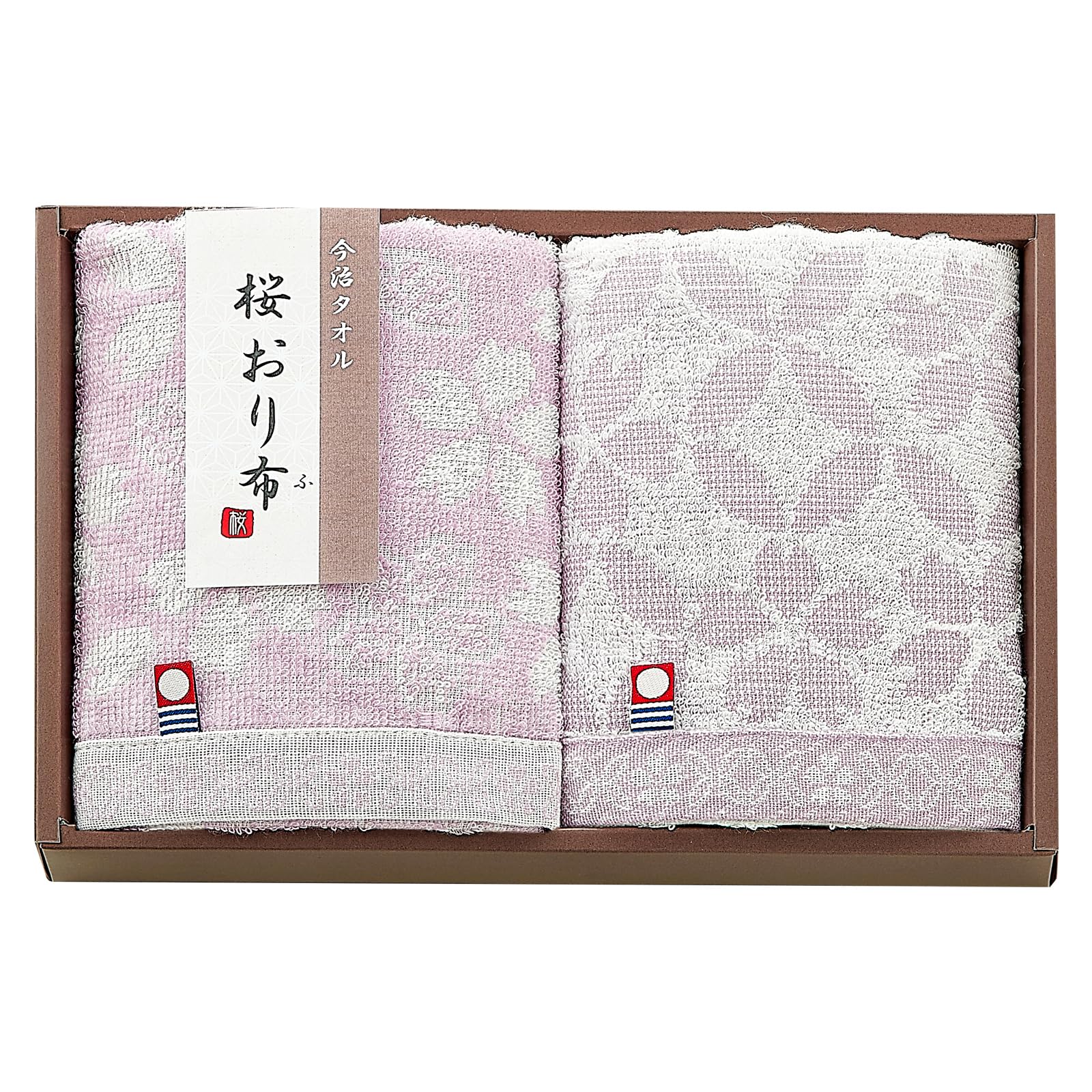 

Stylem Imabari Towel Sakura Ori Cloth Cherry Blossom Blossom Gift Box Set of 2 Face Towels x 75 Cherry Blossom Japanese Gift High High Made in Wedding