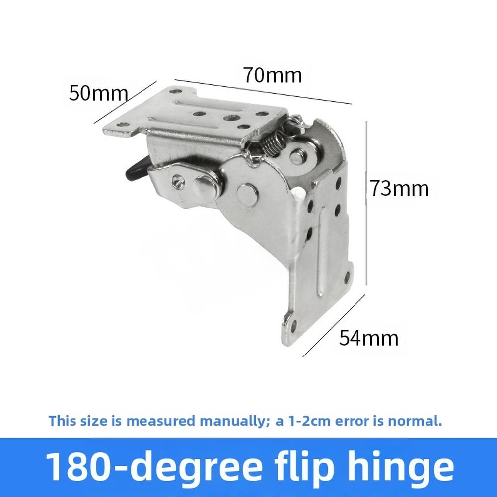 180-Degree Rotation Folding Hinge Heavy Duty Hinge Locking Mechanism