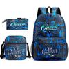 Backpack cute student schoolbag pink schoolbag couple backpack heat transfer printing backpack