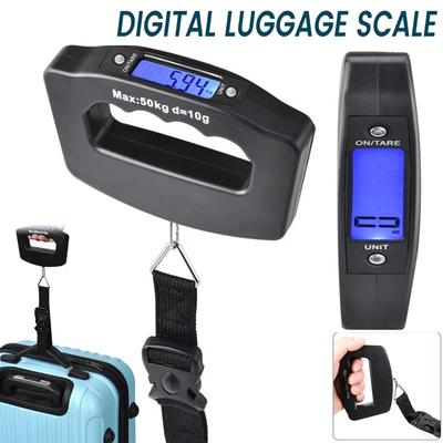 50kg Digital Luggage Scale Electronic Portable Suitcase Baggage Bag Weight Balance Tool Electronic Luggage Travel Hanging Scales