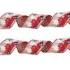 Meter 2 Festive Stars And Stripes Fabric Ribbon Ideal For July Fourth Celebrations