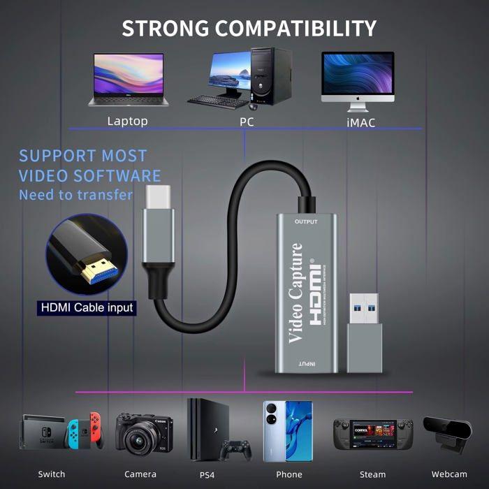 Carte d'acquisition audio - carte d'acquisition video papeaso