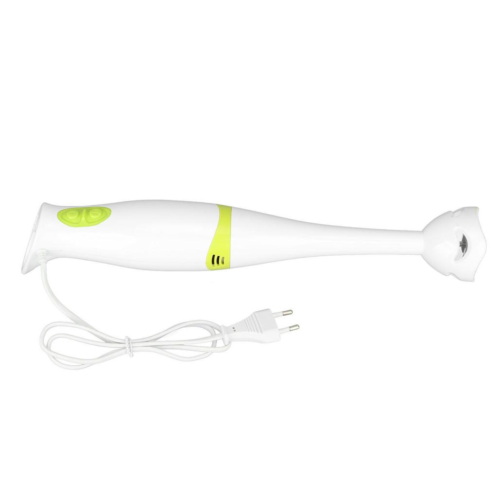 Stabmixer 200W 2 Geschwindigkeitsstufen Edelstahlklinge Mini Elektrischer Handmixer