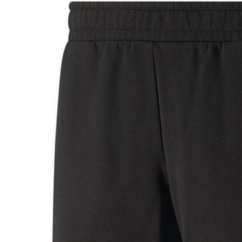 Puma Logo Print Double Pocket Sports Elastic Waist Straight Casual Shorts Men Shorts Black 675753-61