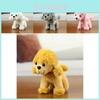 Adorable peluche caniche petit chien pendentif de sac poupée chiot mignonne animal en peluche doux