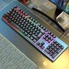 Qisha GX300 Wired RGB Mechanical Gaming Keyboard