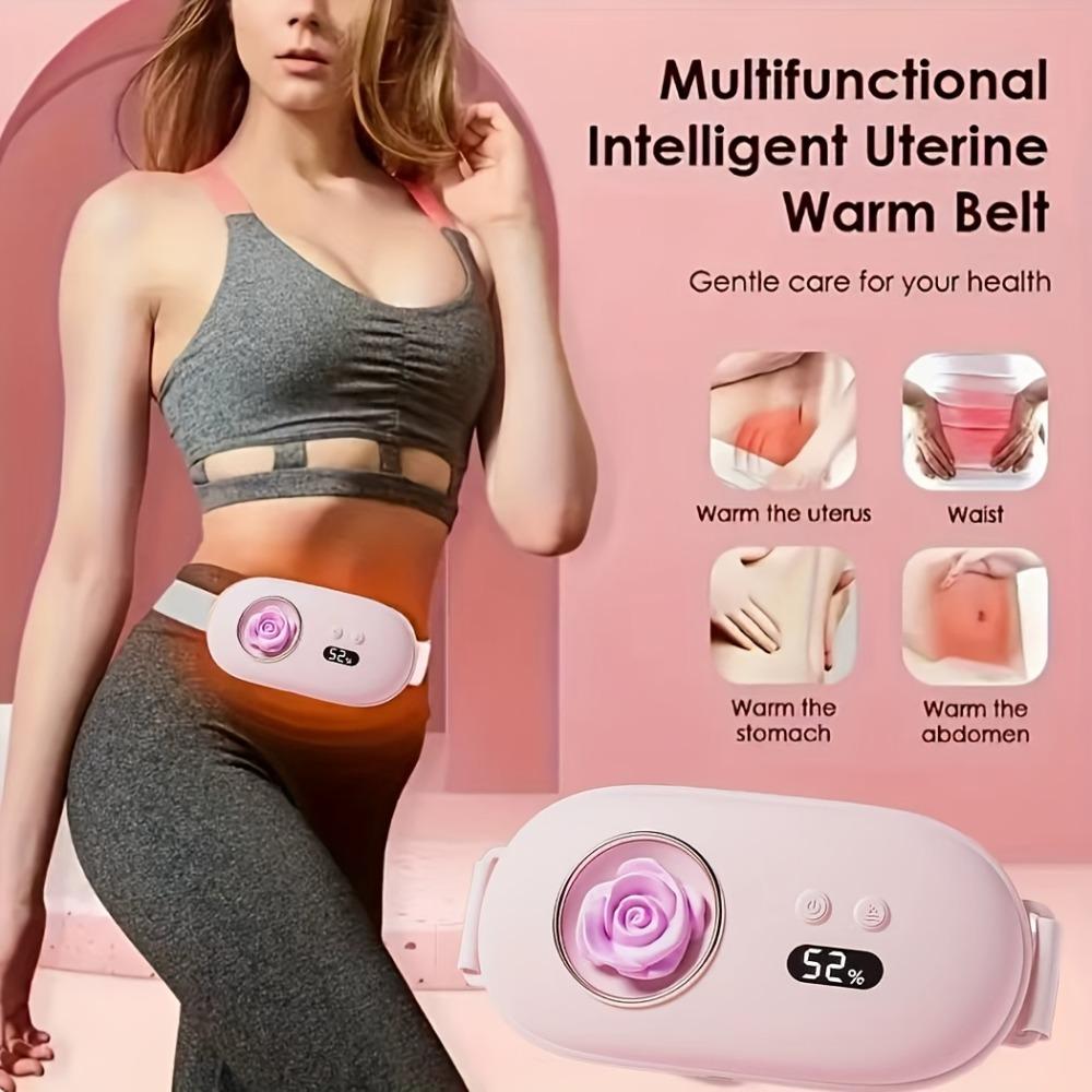 USB Charging Portable Menstrual Heating Pad Electric Heating Belt for 5V1800mAh for /Office/Travel