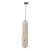 Mini Handheld Milk Frother USB Rechargeable Electric Whisk Drink Mixer 3 Speed Stainless Steel Foam