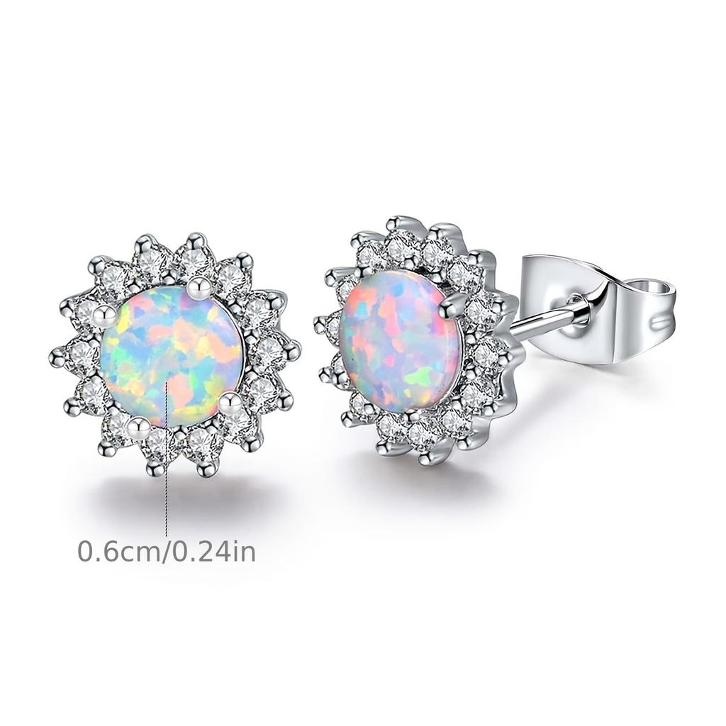 Sunflower, Stud Earrings, Earrings Fashion, Niche Exquisite Jewelry Wear Accessories