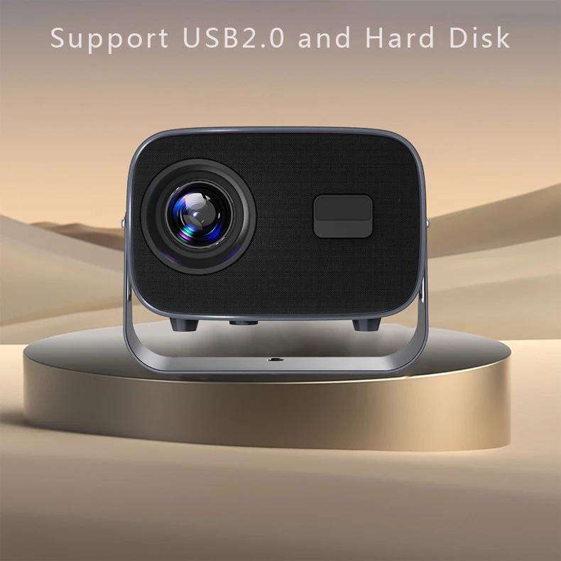Mini Projector A10 200 Lumen LED Screen Mirror Auto Correction WiFi Android Access Portable Home Cinema