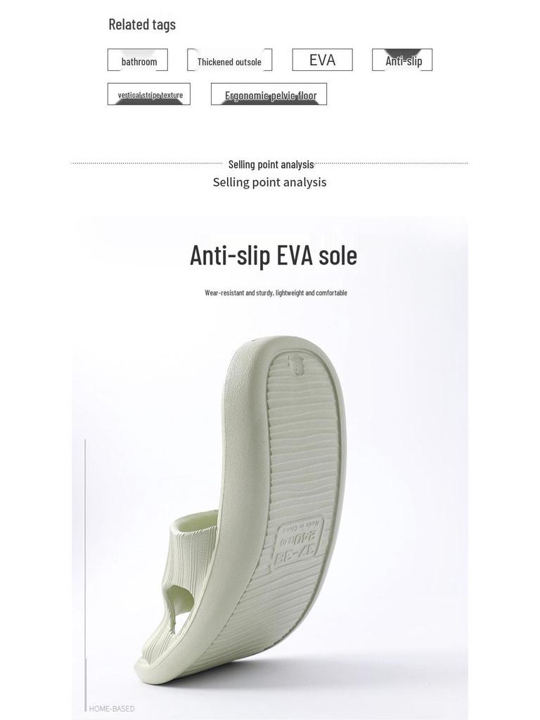 Comfortable EVA Slippers: Breathable, Durable, Non-Slip for Men & Women – Perfect for Summer Indoor and Bathroom Use.