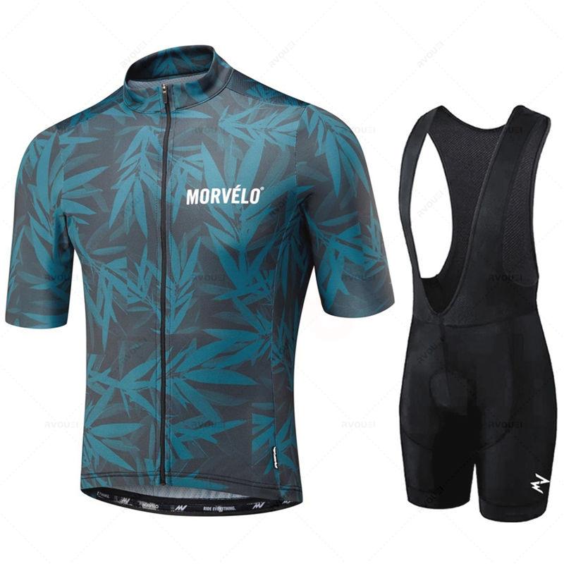 2026 Morvelo Sommer Pro Herren Radtrikot Anzug Mountainbike Triathlon Schnelltrocknend Atmungsaktiv Fahrradbekleidung Ropa Ciclismo