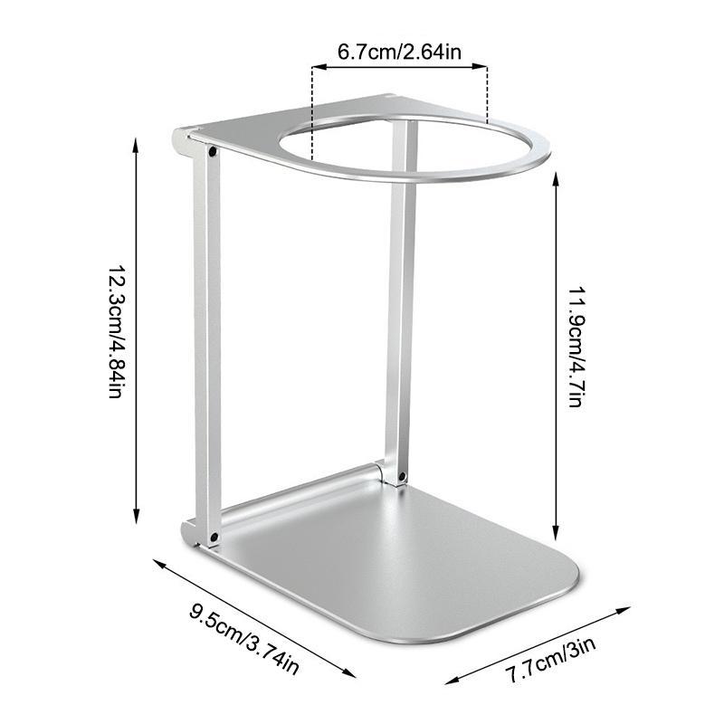 Suporte para Cafeteira, Suporte Portátil e Dobrável para Máquina de Espresso, Suporte para Café de Escritório com Base